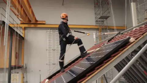 Valbeveiliging hellende & schuine daken Valbeveiliging