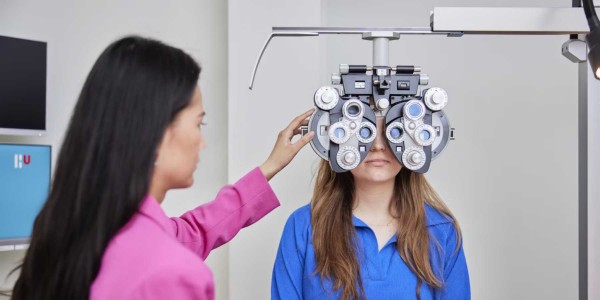 Hogeschool Utrecht | DID-online.nl vrouw doet oogtest| DID-online.nl