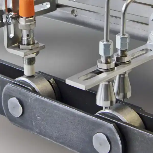 Olie injectie smeersysteem