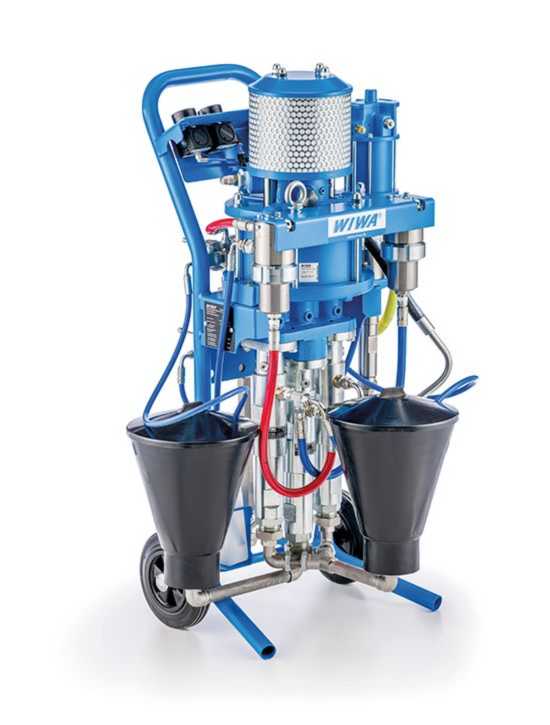 WiWa DUOMIX 230 2K Techniek Verfspuitapparaat