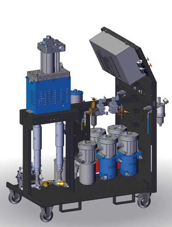 WiWa POWER PACK Serie XL 2K Techniek Verfspuitapparaat