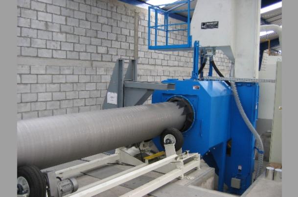 buizen straalmachine