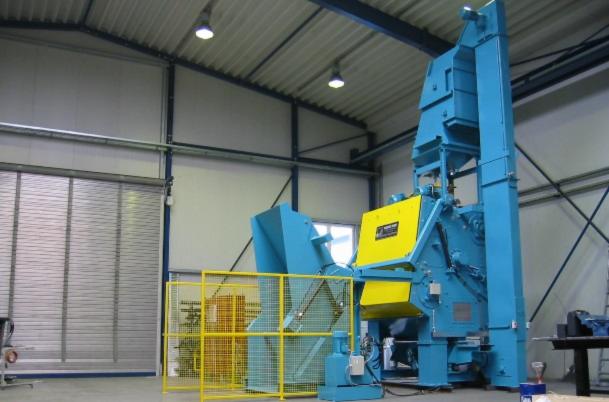 muldenband straalmachine