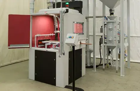 Geautomatiseerde straalkast geautomatiseerde straalkast