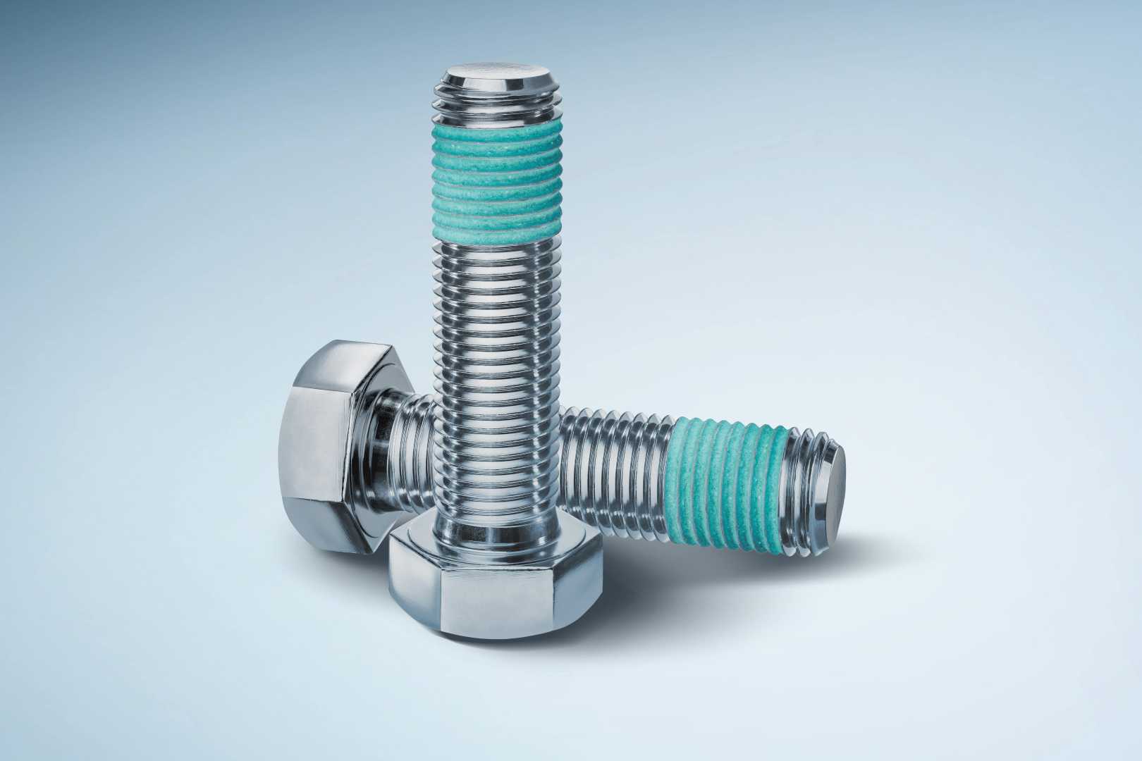 Bouten met groen spiraal