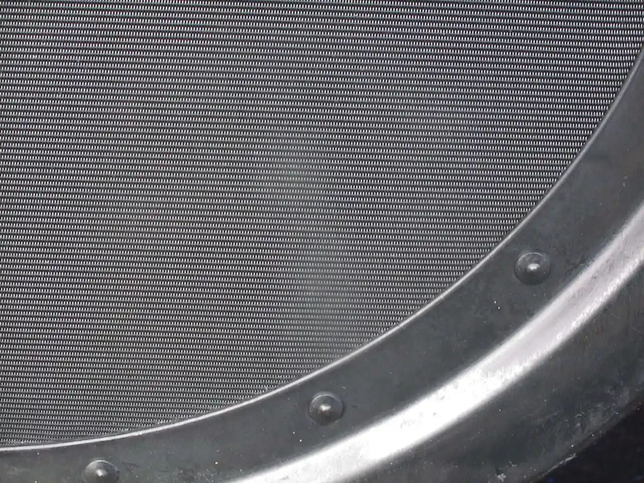 Ultrasoon reinigen close up metalen filter